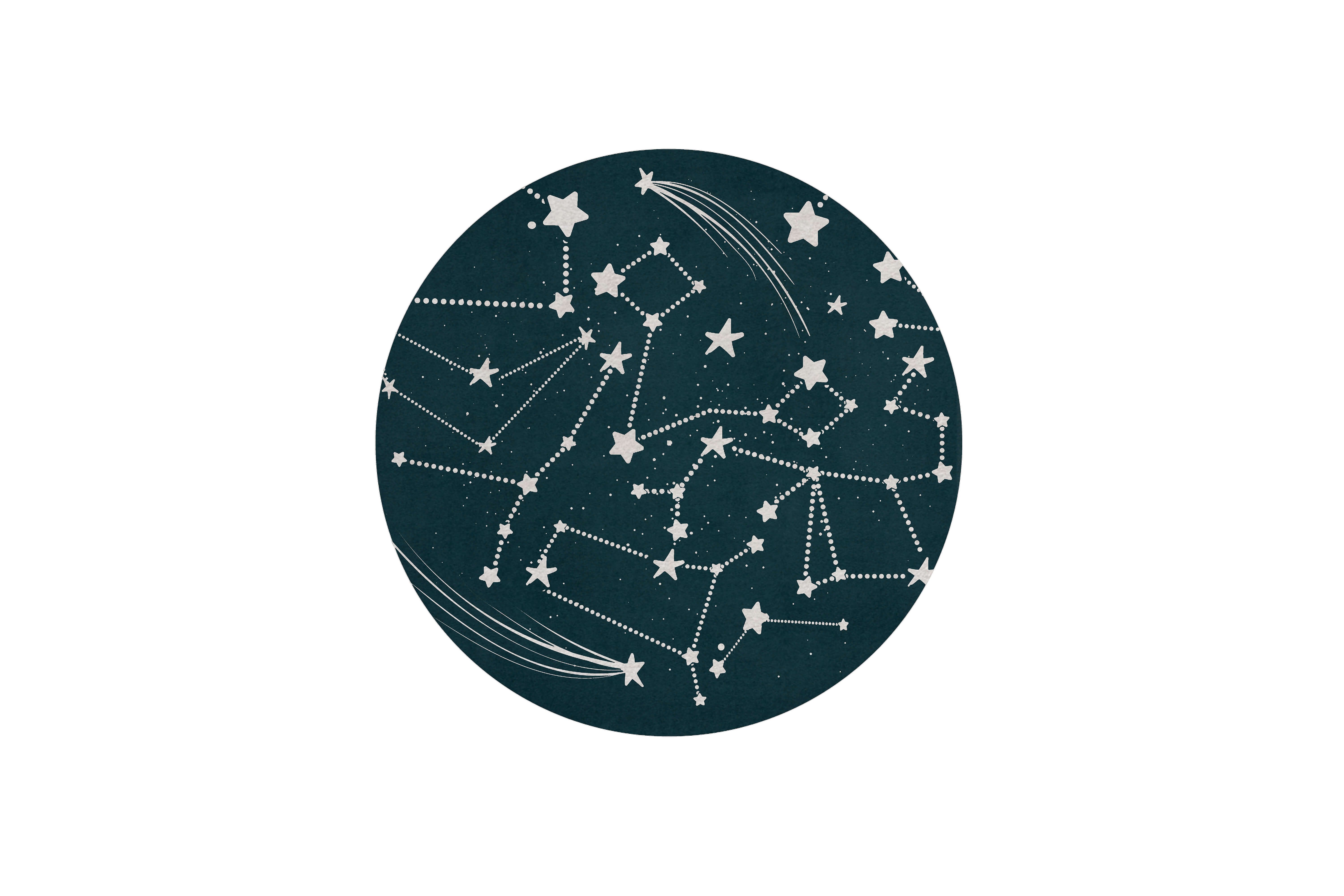 Stellar Round Rug by Rug'Society