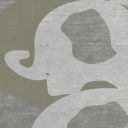 Details The Power Elephant Rug by Rug'Society