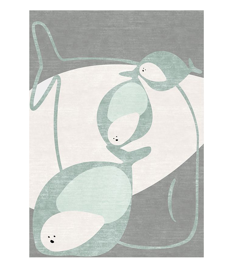 The Whale's Class Kids Rug by Rug'Society