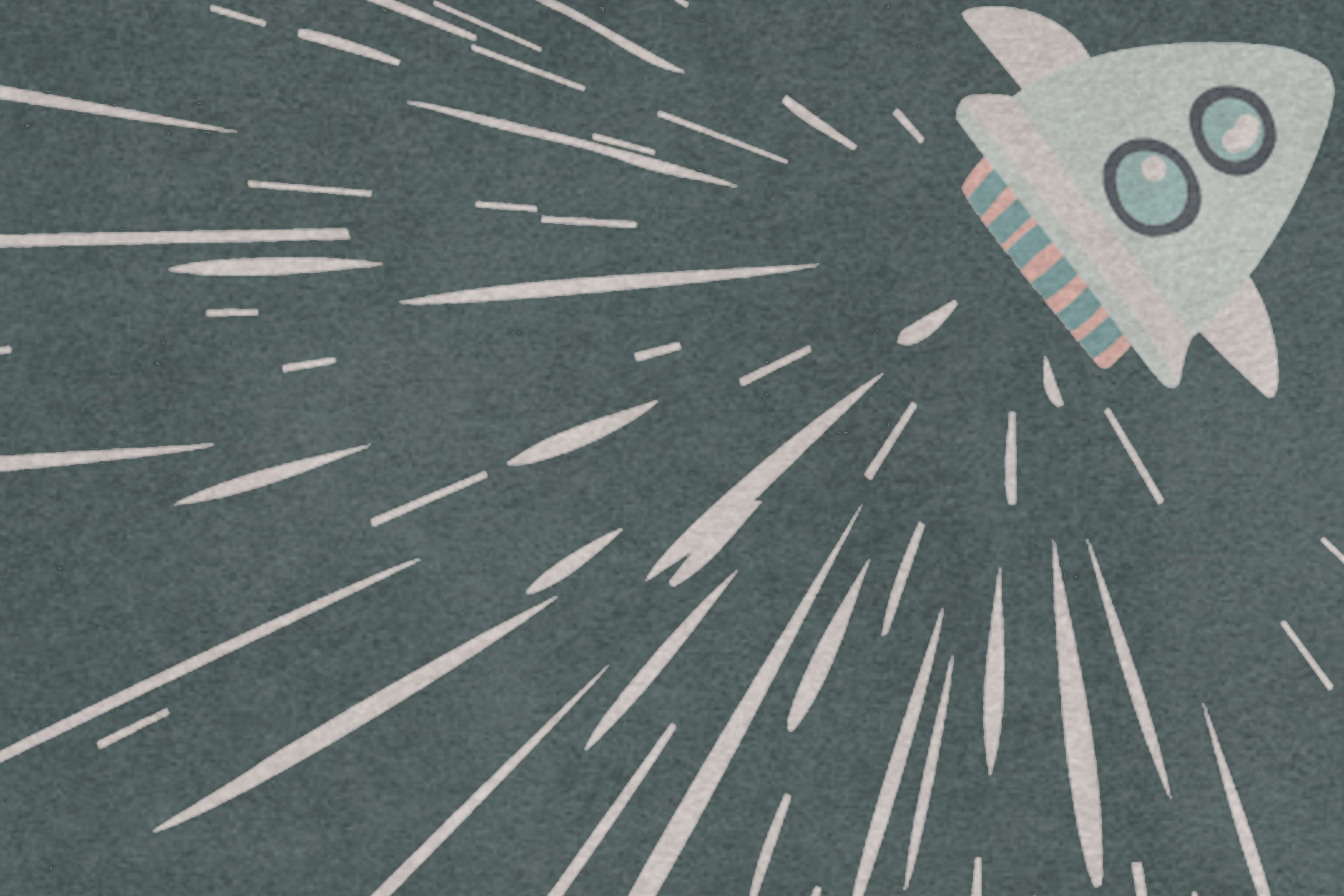 Thunder Rocket Rug by Rug'Society