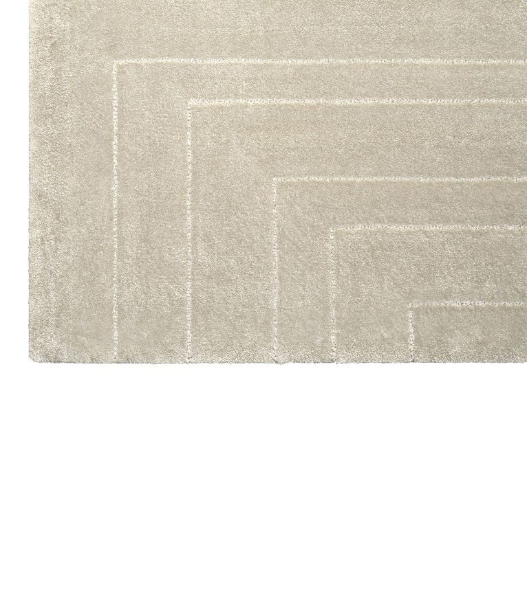 White Garden Rug by Rug'Society
