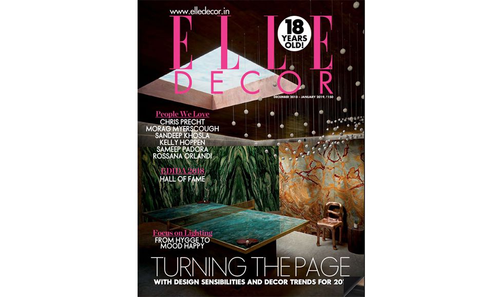 Elle Decor India | December 2018