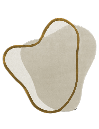 BLUSH Handmade Rug With Econyl by Rug'Society