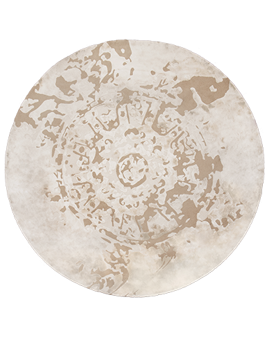 PANTHEON Handmade Rug With Botanical Silk by Rug'Society