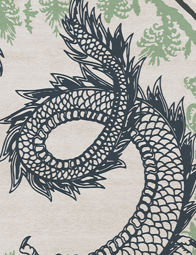 Redleh Round Classic Rug by Rug'Society