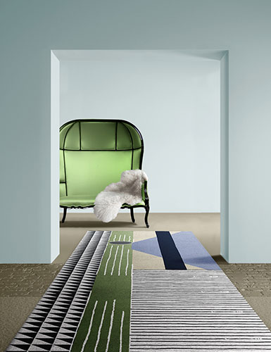 Simba II Geometric Rug by Rug'Society