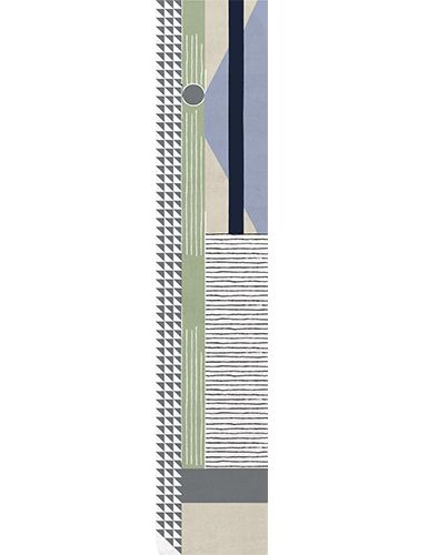 SIMBA II Modern Rug With Mid-Century Graphic Design by Rug'Society