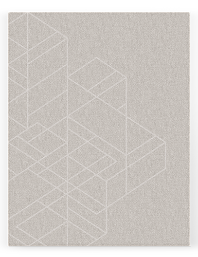 TRIAD Handmade Rug With Botanical Silk by Rug'Society