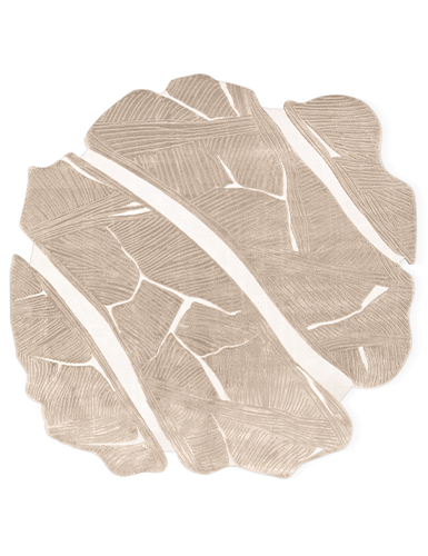 VERONA ROUND Handmade Rug with Bamboo by Rug'Society